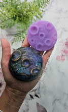 Load image into Gallery viewer, 2.9 inch 3D Crater Moon Insert Silicone Mold