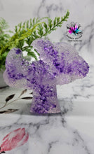Load image into Gallery viewer, 4 inch inch Amethyst-inspired Resin Crystal Tree (self-standing)