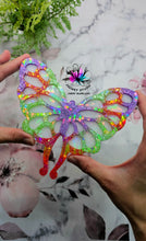 Load image into Gallery viewer, 6.5 inch HOLO Luna Moth Silicone Mold for Resin