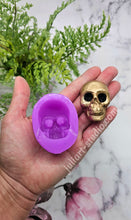 Load image into Gallery viewer, 1.9 inch 3D Druzy Skull Silicone Mold for Resin