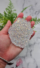 Load image into Gallery viewer, 3.25 inch Resin Crystal (Clear with Irredescent Background)