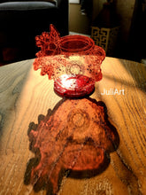 Load image into Gallery viewer, 4 inch Candle Base Silicone Mold for Resin Casting