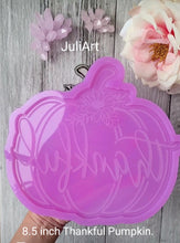 Load image into Gallery viewer, 8.5 inch Thankful Pumpkin Silicone Mold for Resin casting