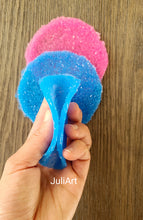 Load image into Gallery viewer, 2.75 inch or 3.5 inch Fine Druzy Disk Insert Silicone Mold