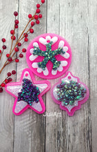 Load image into Gallery viewer, Druzy Ornament Bundle (of 3) Silicone Mold for Resin
