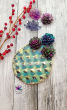 Load image into Gallery viewer, 8 inch Mermaid Tear Tray Silicone Mold for Resin Coasters