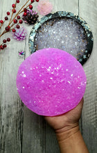 Load image into Gallery viewer, 6 inch Druzy Disk Insert Silicone Mold for Resin