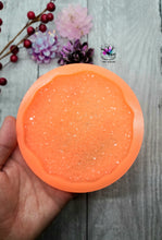Load image into Gallery viewer, 4 inch Druzy Agate Coaster (#DC-A)  Silicone Mold for Resin casting