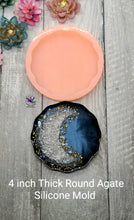 Load image into Gallery viewer, THICK Round Agate Silicone Mold for Resin