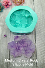 Load image into Gallery viewer, Medium Chunky Crystal ROCK Silicone Mold for Resin