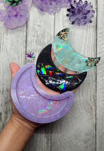 Load image into Gallery viewer, 4 inch HOLO Moon Silicone Mold for Resin