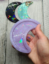 Load image into Gallery viewer, 4 inch HOLO Moon Silicone Mold for Resin
