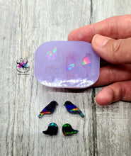 Load image into Gallery viewer, HOLO Bird Stud Earrings Silicone Mold for Resin