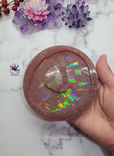 Load image into Gallery viewer, 4 inch HOLO Druzy Agate Slice (#HD-A4) Silicone Mold for Resin