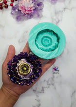 Load image into Gallery viewer, 3.25 inch Poppy Flower Ring Dish Silicone Mold for Resin