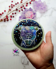 Load image into Gallery viewer, 4 inch Pitbull Coaster Silicone Mold for Resin casting