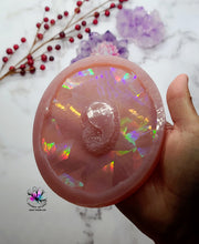 Load image into Gallery viewer, 5 inch HOLO Druzy Agate Slice Silicone Mold for Resin