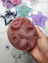 Load image into Gallery viewer, 3.6 inch Druzy Starfish Silicone Mold for Resin