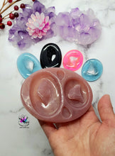 Load image into Gallery viewer, Oval Druzy Pendant Earrings Silicone Mold for Resin casting