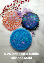Load image into Gallery viewer, 5.25 inch HOLO Dahlia Silicone Mold for Resin