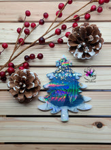 Load image into Gallery viewer, 4.5 inch HOLO Pine Tree Silicone Mold for Resin