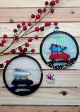 Load image into Gallery viewer, 4.5 inch HOLO Christmas Bauble CAR Silicone Mold for Resin