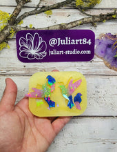 Load image into Gallery viewer, 1.75 inch HOLO Bird Earrings Set Silicone Mold for Resin