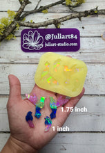 Load image into Gallery viewer, 1.75 inch HOLO Bird Earrings Set Silicone Mold for Resin