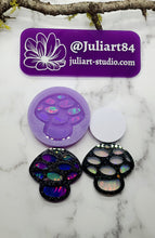 Load image into Gallery viewer, 2.15 inch HOLO Mushroom Phone Grip Silicone Mold for Resin