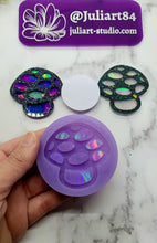 Load image into Gallery viewer, 2.15 inch HOLO Mushroom Phone Grip Silicone Mold for Resin
