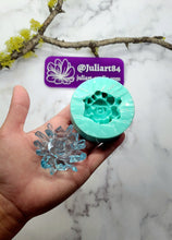 Load image into Gallery viewer, 2.25 inch Large Crystal Rose Silicone Mold for Resin