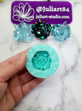 Load image into Gallery viewer, 2 inch Small Crystal Rose Silicone Mold for Resin