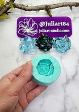 Load image into Gallery viewer, 2 inch Small Crystal Rose Silicone Mold for Resin
