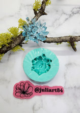 Load image into Gallery viewer, 2.25 inch Large Crystal Rose Silicone Mold for Resin