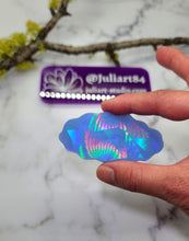 Load image into Gallery viewer, 3 inch Long Agate HOLO Insert Silicone Mold for Resin