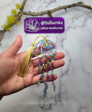 Load image into Gallery viewer, 5 inch HOLO Jellyfish Bookmark Silicone Mold for Resin