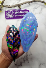 Load image into Gallery viewer, 5 inch HOLO Leaf Bookmark Silicone Mold for Resin