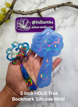 Load image into Gallery viewer, 5 inch HOLO Tree Bookmark Silicone Mold for Resin