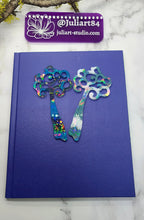 Load image into Gallery viewer, 5 inch HOLO Tree Bookmark Silicone Mold for Resin