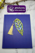 Load image into Gallery viewer, 5 inch HOLO Leaf Bookmark Silicone Mold for Resin