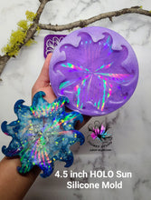 Load image into Gallery viewer, 4.5 inch HOLO Sun Silicone Mold for Resin