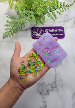 Load image into Gallery viewer, 2.1 inch HOLO Snake Earrings Silicone Mold for Resin