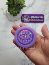 Load image into Gallery viewer, 2 inch HOLO Evil Eye Phone Grip Silicone Mold for Resin