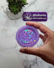 Load image into Gallery viewer, 2 inch HOLO Evil Eye Phone Grip Silicone Mold for Resin