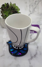 Load image into Gallery viewer, 4.75 inch HOLO Hamsa Hand Coaster Silicone Mold for Resin