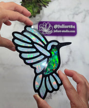 Load image into Gallery viewer, GREEN CRACKLE - Dichroic Sheet - Large size