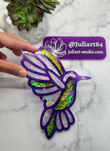 Load image into Gallery viewer, 6.5 inch HOLO Humming Bird Silicone Mold for Resin