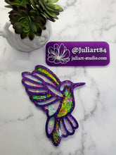 Load image into Gallery viewer, 6.5 inch HOLO Humming Bird Silicone Mold for Resin