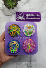 Load image into Gallery viewer, HOLO Phone Grip Palette Silicone Mold for Resin