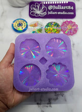 Load image into Gallery viewer, HOLO Phone Grip Palette Silicone Mold for Resin